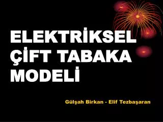 elektr ksel ft tabaka model