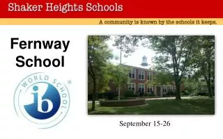 Fernway School
