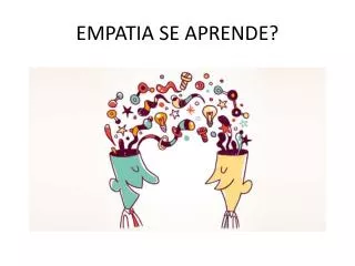 empatia se aprende