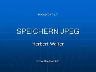 speichern jpeg
