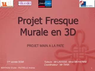 projet fresque murale en 3d