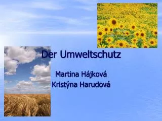 der umweltschutz