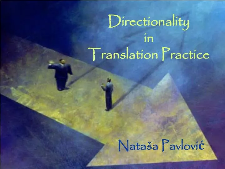 directionality in translation practice