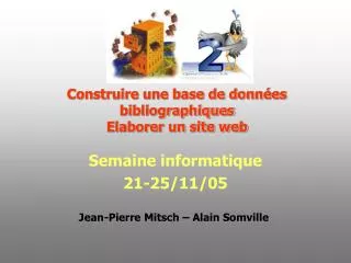 construire une base de donn es bibliographiques elaborer un site web