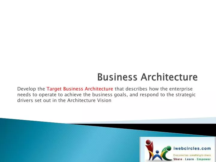 business architecture