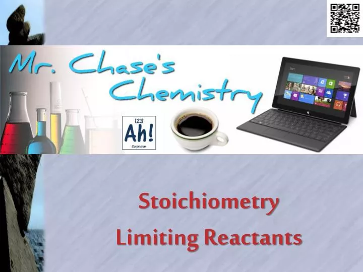 stoichiometry limiting reactants