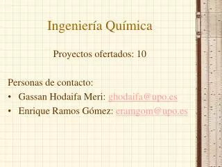 ingenier a qu mica