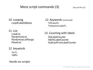 More script commands (3) [Eye and Pen v2]