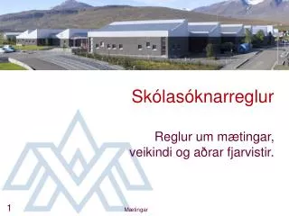 sk las knarreglur