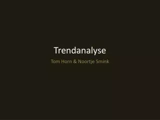 trendanalyse