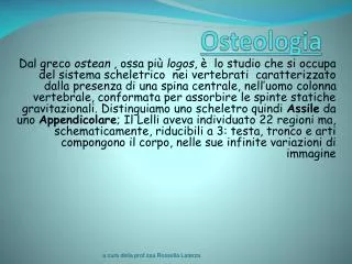 osteologia