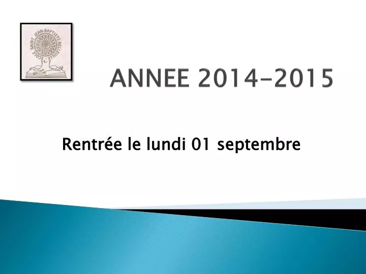 annee 2014 2015