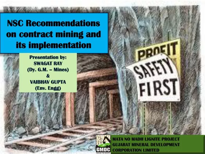 nsc recommendations on contract mining and its implementation