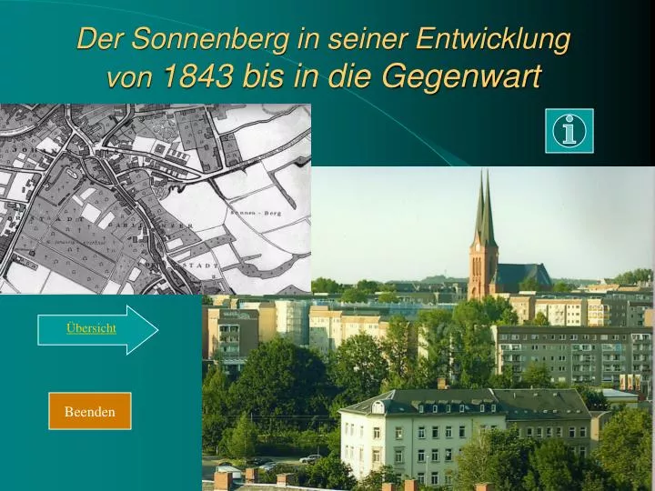 der sonnenberg in seiner entwicklung von 1843 bis in die gegenwart
