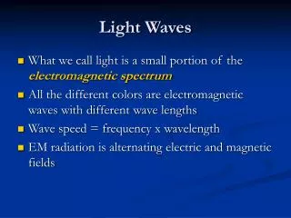 Light Waves