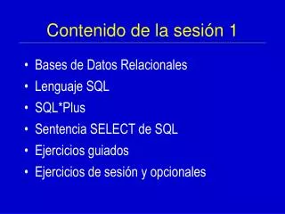 contenido de la sesi n 1