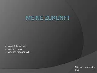 meine zukunft
