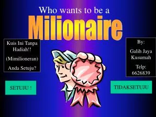 who wants to be a