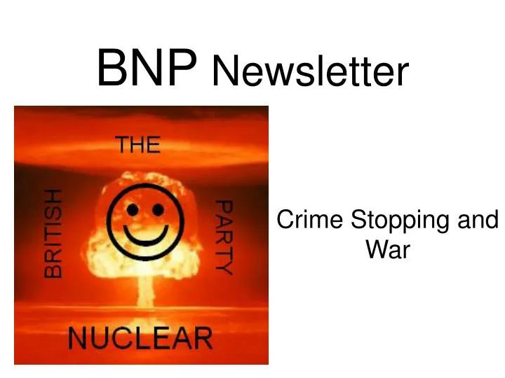 bnp newsletter