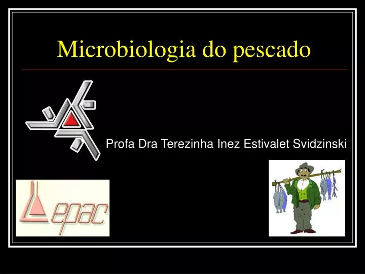 microbiologia do pescado