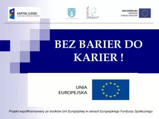 bez barier do karier