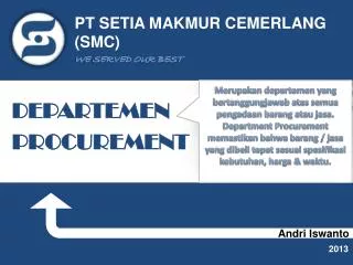 departemen procurement