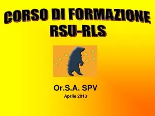 or s a spv aprile 2013