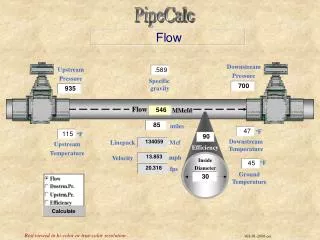 Upstream Pressure