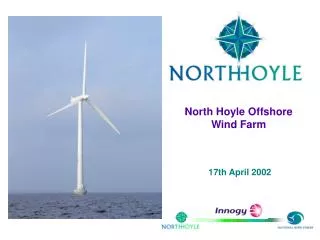 North Hoyle Offshore Wind Farm 17th April 2002