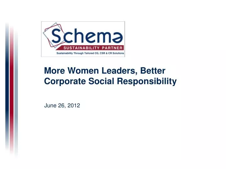 more women leaders better corporate social responsibility