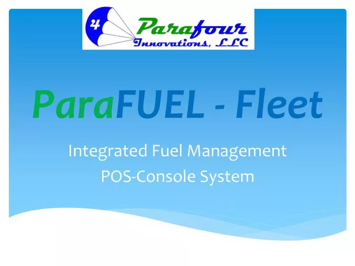 para fuel fleet