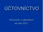 ÚČTOVNÍCTVO - slide 1