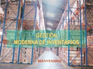gesti n moderna de inventarios