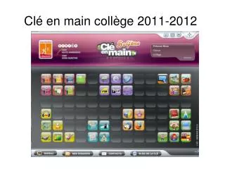 cl en main coll ge 2011 2012