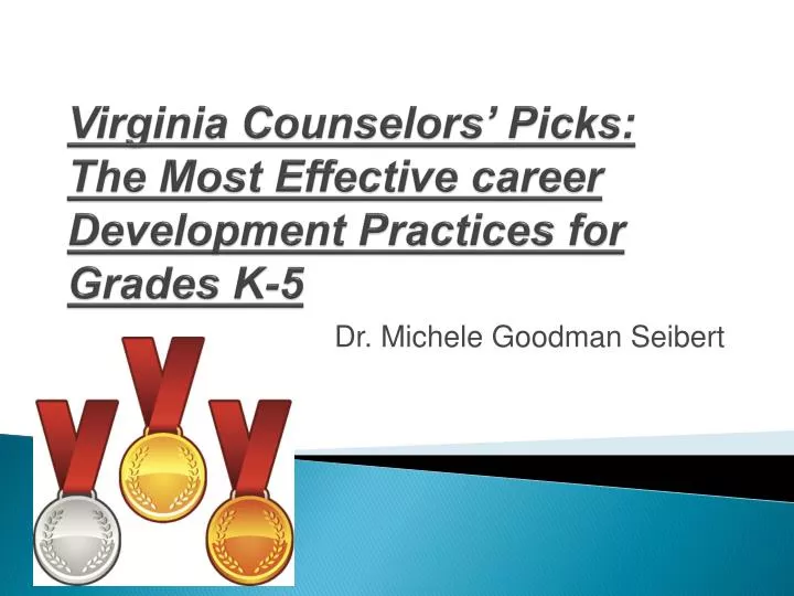 virginia counselors picks the most effective career development practices for grades k 5