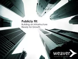 Publicly Fit: Building an Infrastructure Ready for Growth