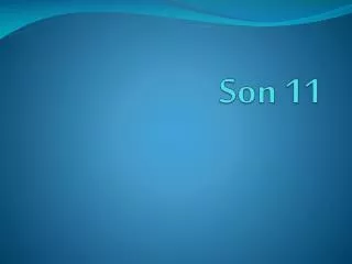son 11