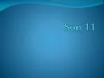 Son 11 - slide 1