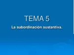 TEMA 5 - slide 1