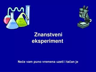 znanstveni eksperiment