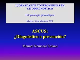 ascus diagn stico o prevenci n