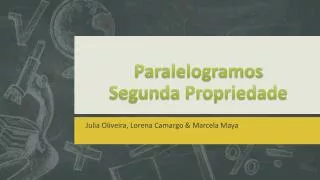 paralelogramos segunda propriedade