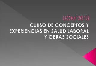 uom 2013