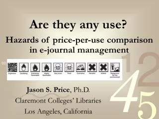 Hazards of price-per-use comparison in e-journal management