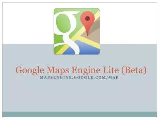 Google Maps Engine Lite (Beta)