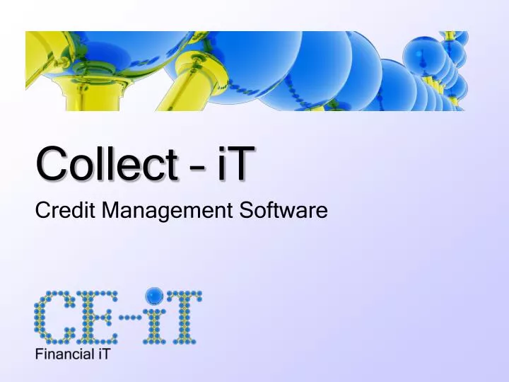collect it credit management software