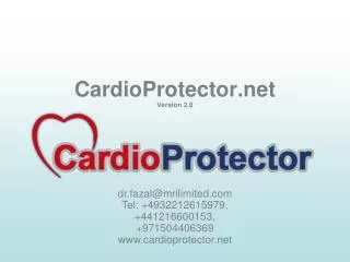 CardioProtector Version 2.0