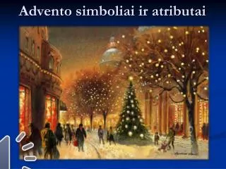 advento simboliai ir atributai