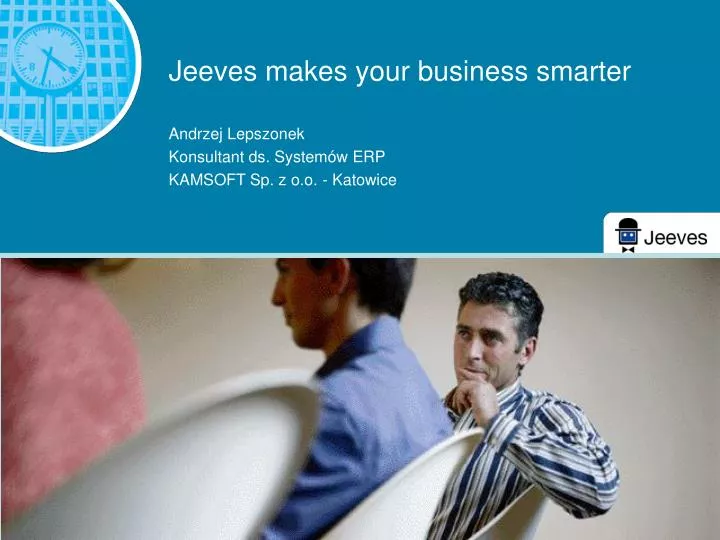 jeeves makes your business smarter