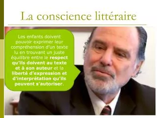 la conscience litt raire